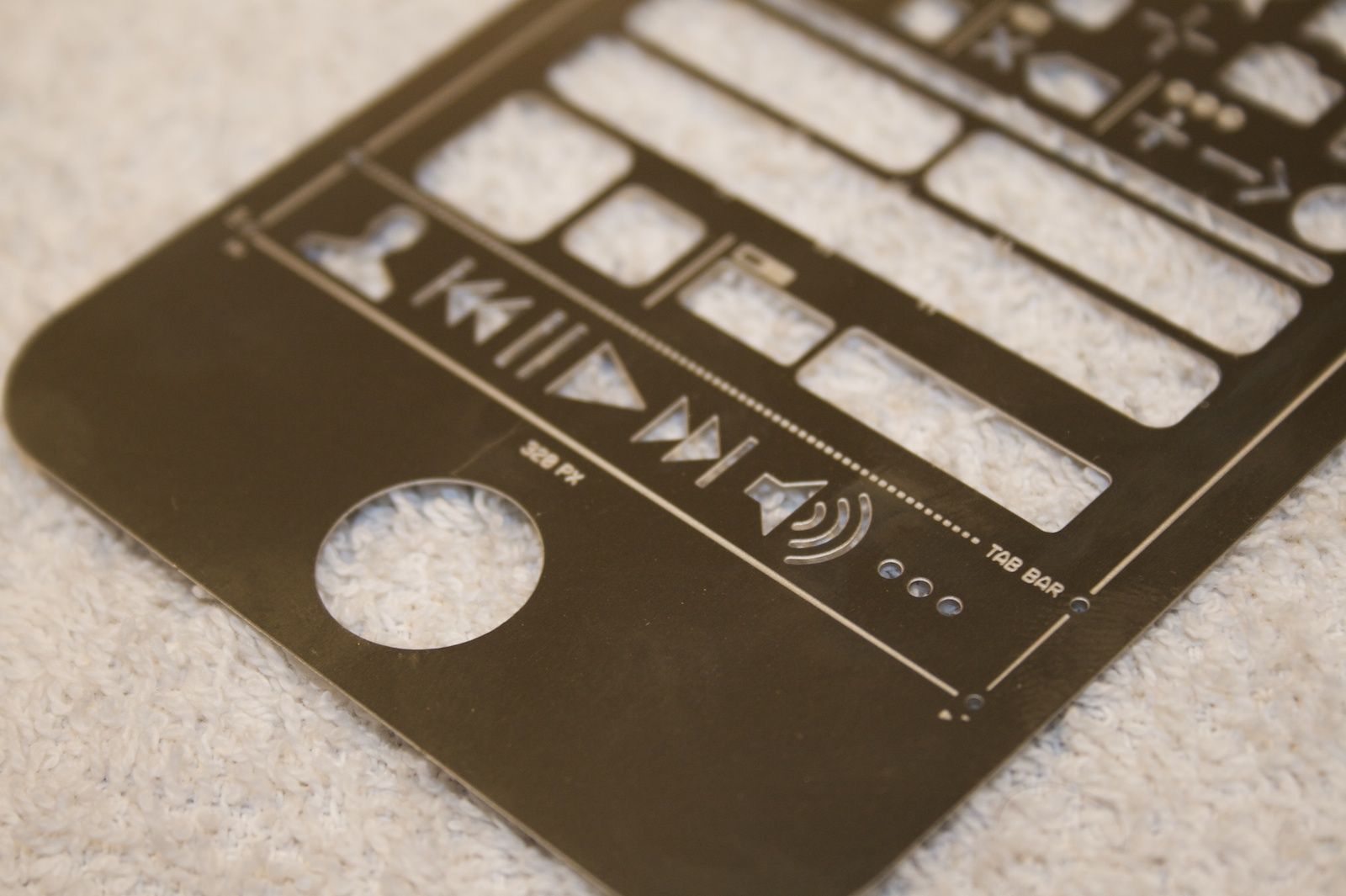 Kit de pochoir UI Stencils pour iPhone [Test]