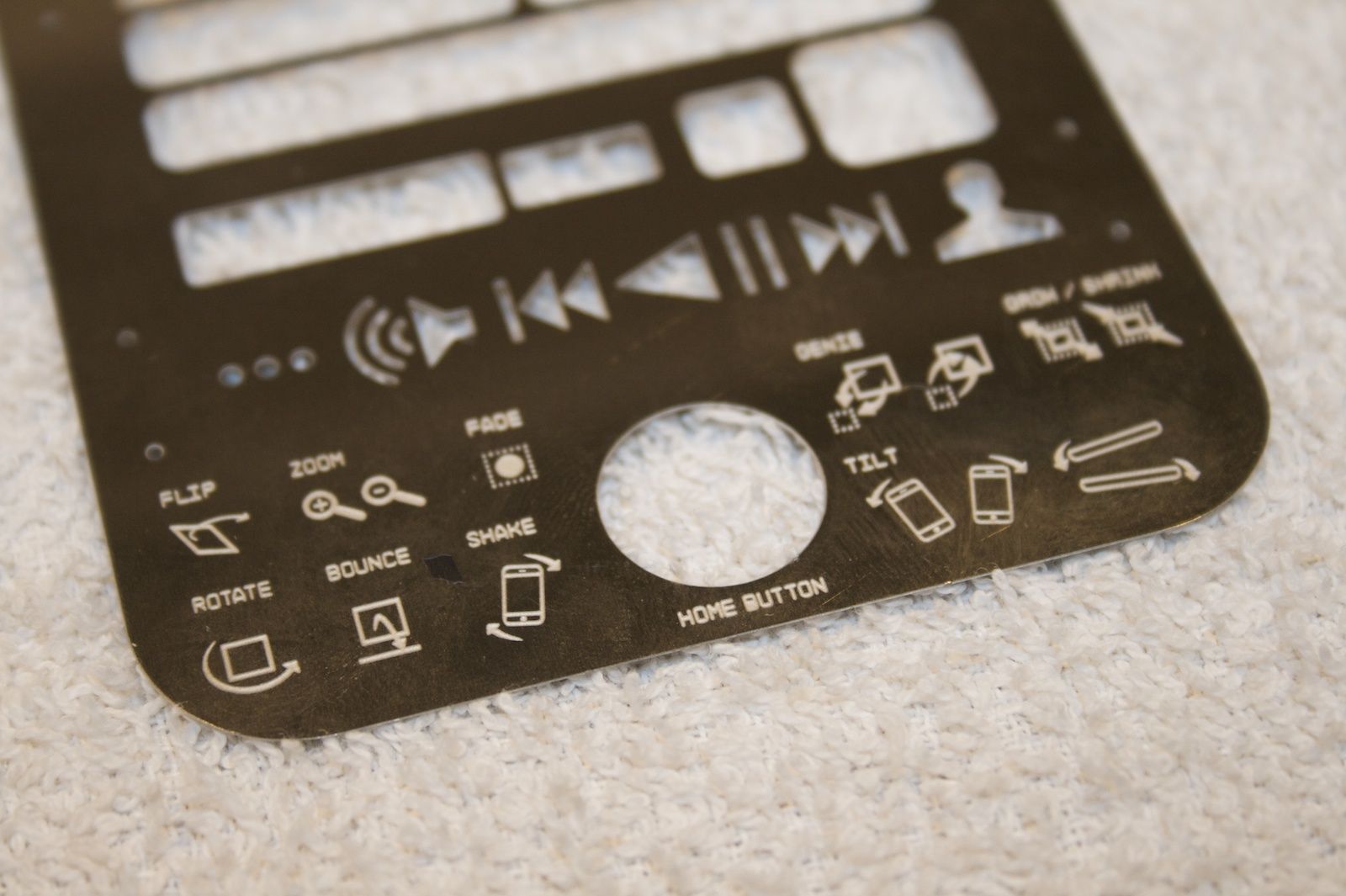 Kit de pochoir UI Stencils pour iPhone [Test]