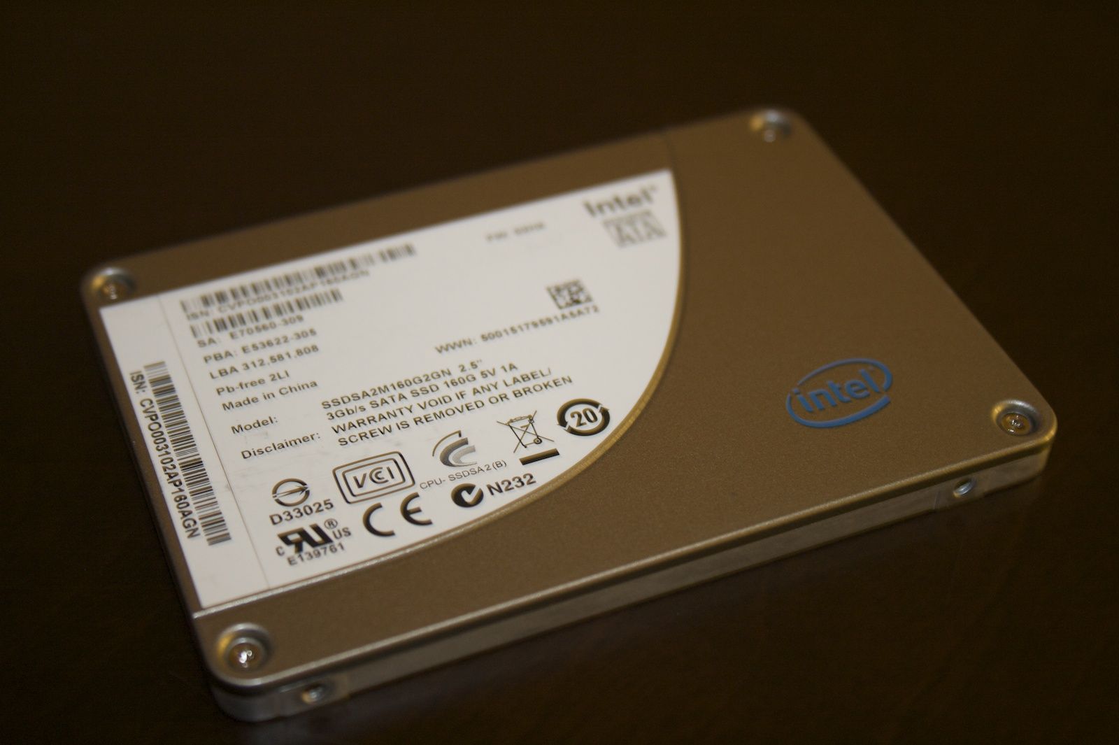 Disque SSD Intel X-25 M 160Go [Test]