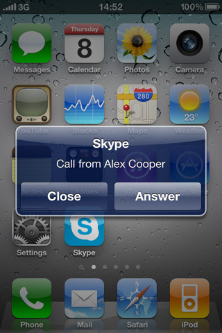 Skype s’exécute en arrière-plan! [Enfin!]
