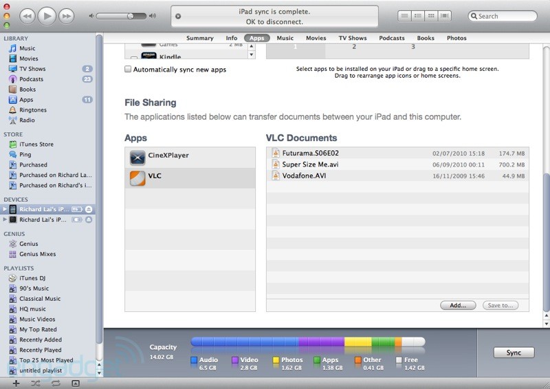 VLC pour iPad disponible sur l’App Store!