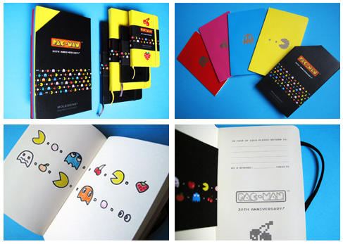 Moleskin fête les 30 ans de Pac-Man!