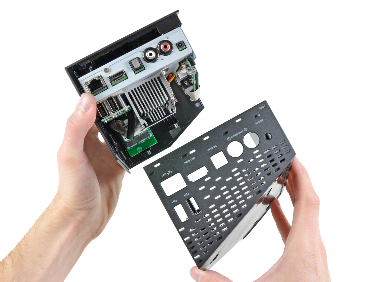 Les entrailles de la Boxee Box