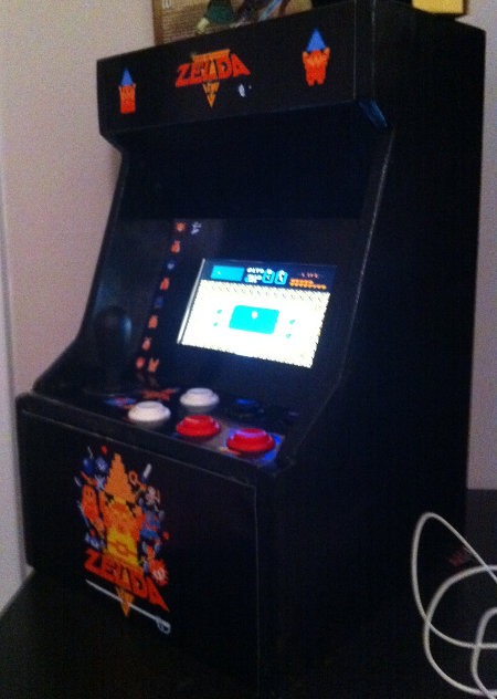 Une mini-arcade Legend of Zelda! [DIY]