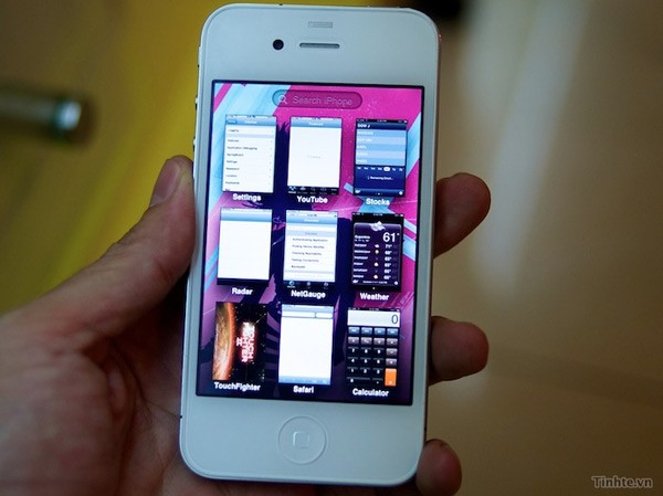 L’iPhone 4 blanc et un nouveau système de multitâche?
