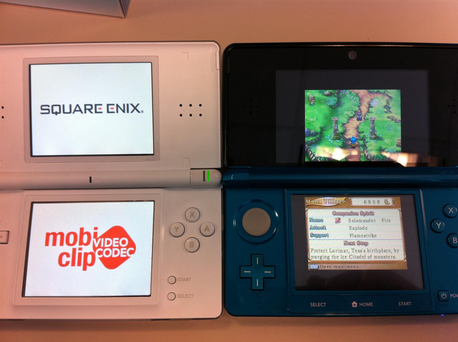 Nintendo 3DS, la rétrocompatibilité
