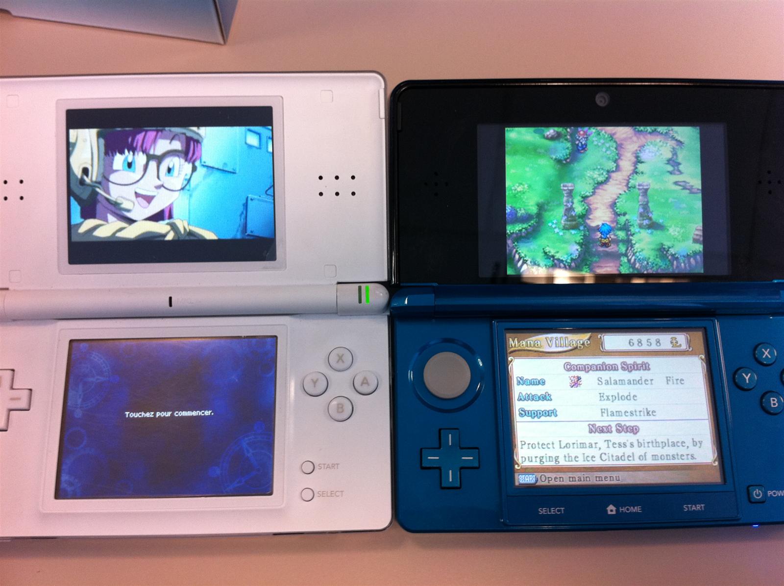 Nintendo 3DS, la rétrocompatibilité