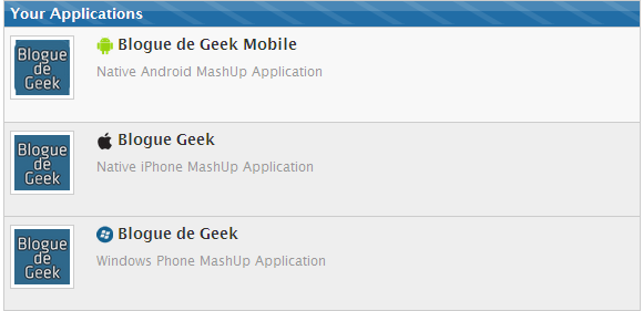 AppMakr, ou comment créer une application mobile en 5 minutes [Test]