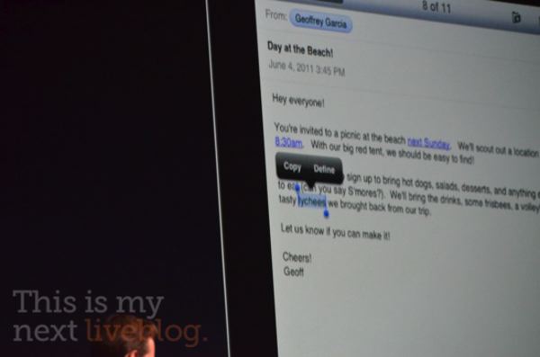 Conférence WWDC 2011 [Liveblog]