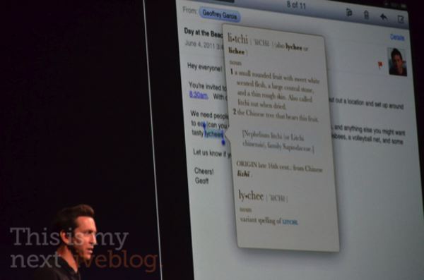 Conférence WWDC 2011 [Liveblog]