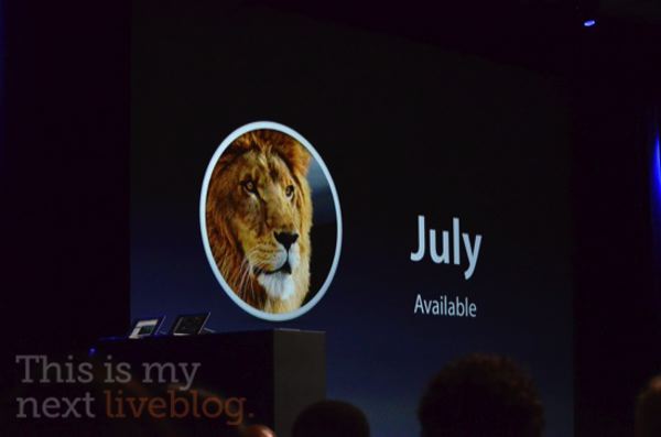 Conférence WWDC 2011 [Liveblog]