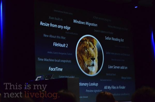 Conférence WWDC 2011 [Liveblog]