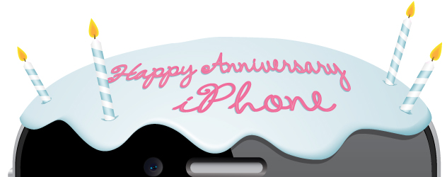 Bon 4e anniversaire iPhone! [Infographique]
