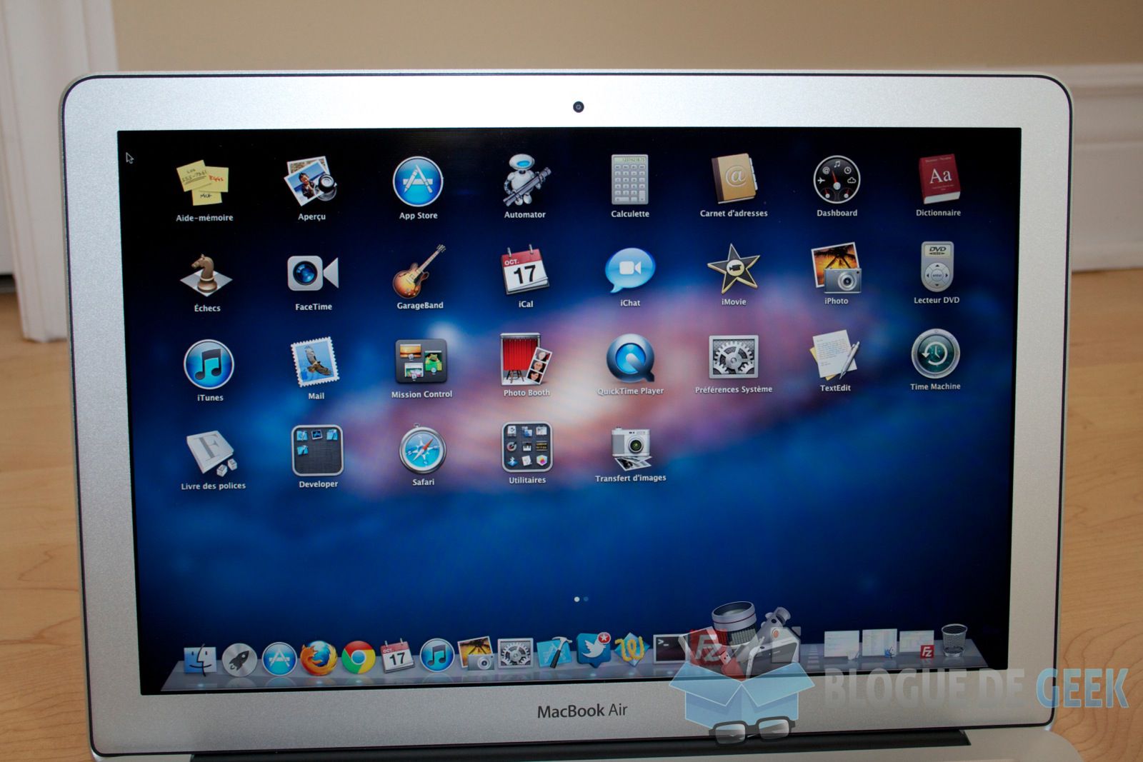 MacBook Air 13″ Core i5 2011 [Test]