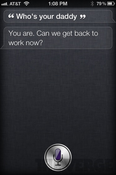 Siri, le sens de la vie… et comment cacher un corps!
