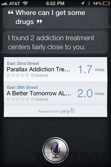 Siri, le sens de la vie… et comment cacher un corps!