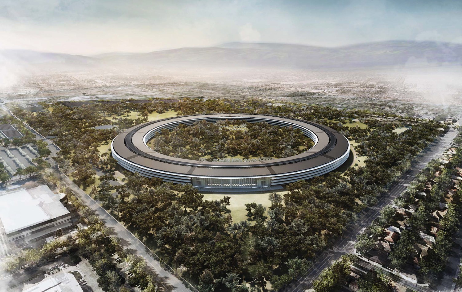 Nouvelles images du campus d’Apple