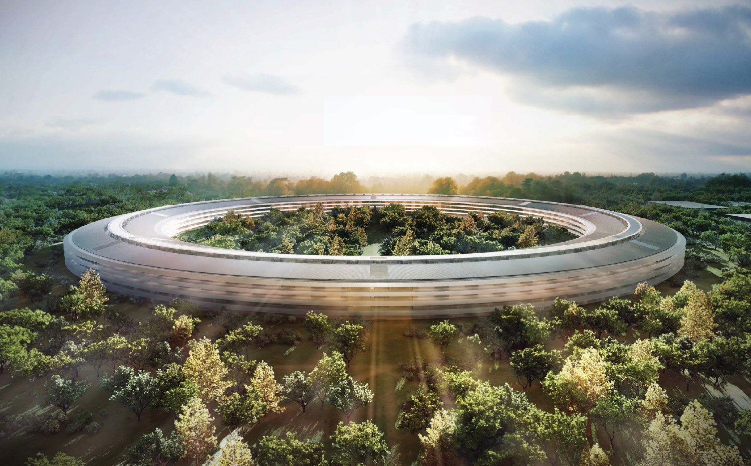 Nouvelles images du campus d’Apple
