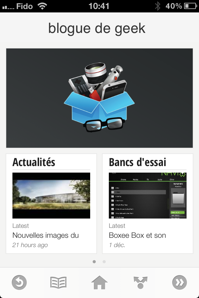 Google Currents est lancé et le Blogue de Geek y est!