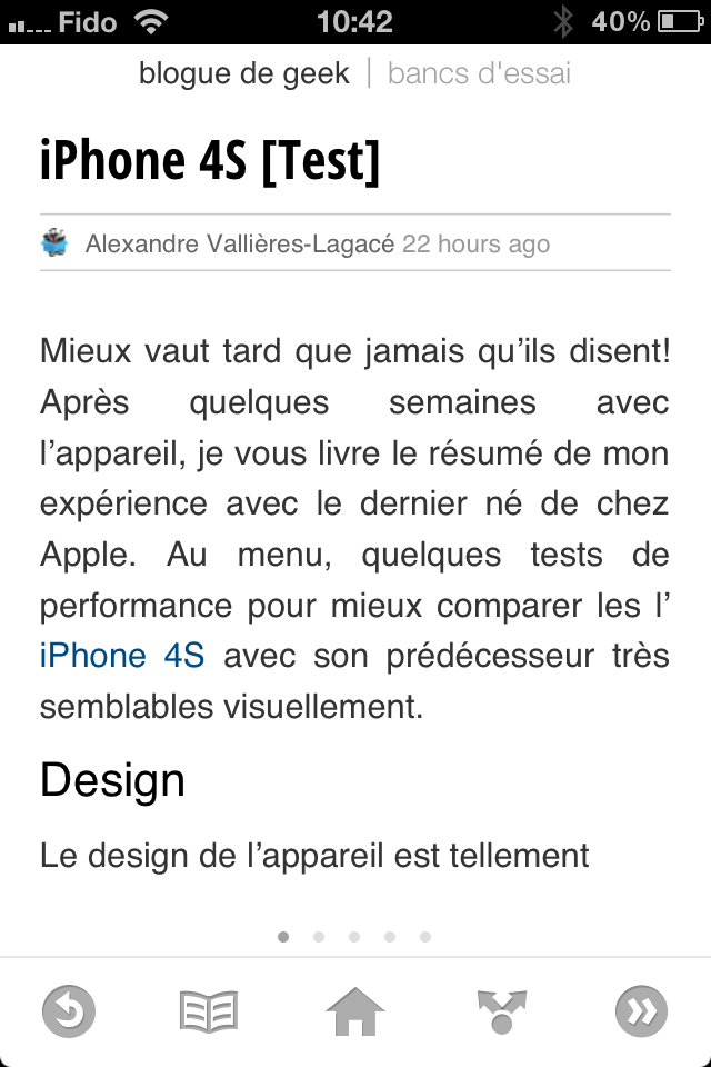 Google Currents est lancé et le Blogue de Geek y est!