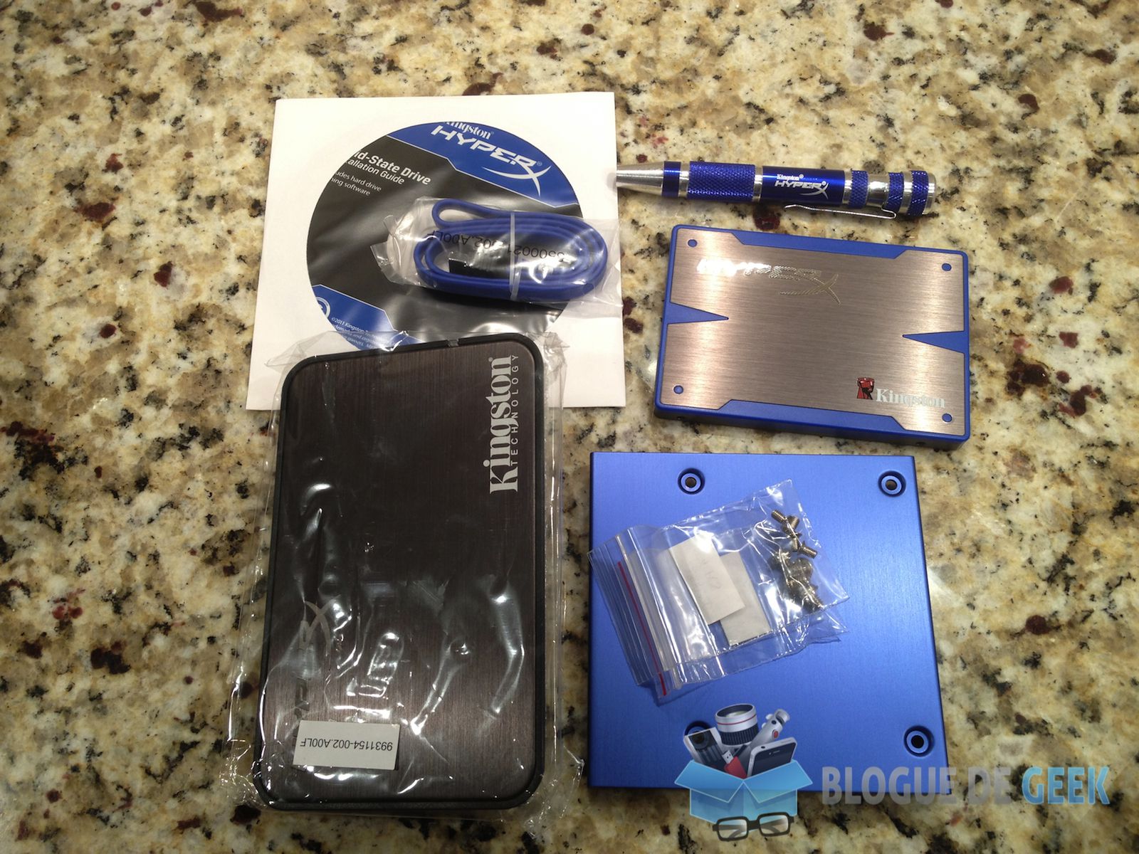 Disque SSD Kingston HyperX 120Go [Test]