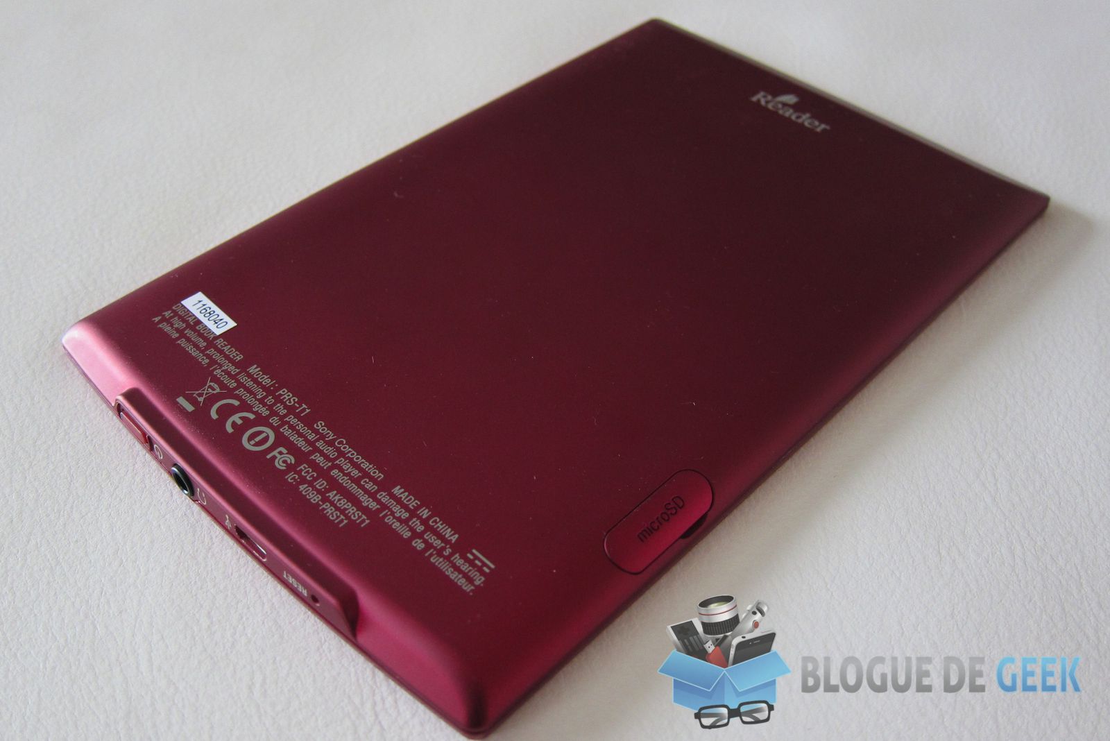 Sony Reader Touch PRS-T1 [Test]