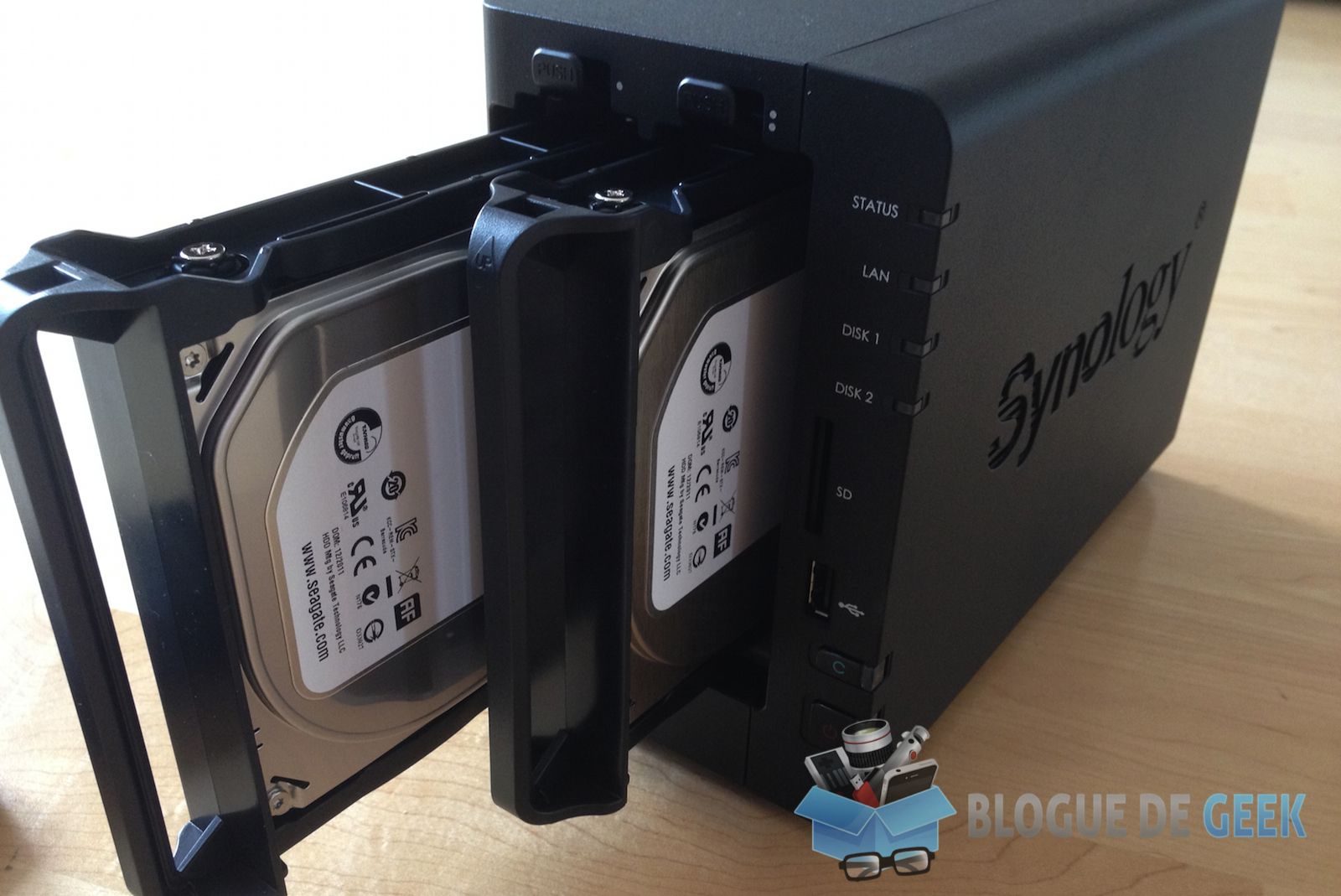 Synology DS212, un NAS polyvalent [Test]