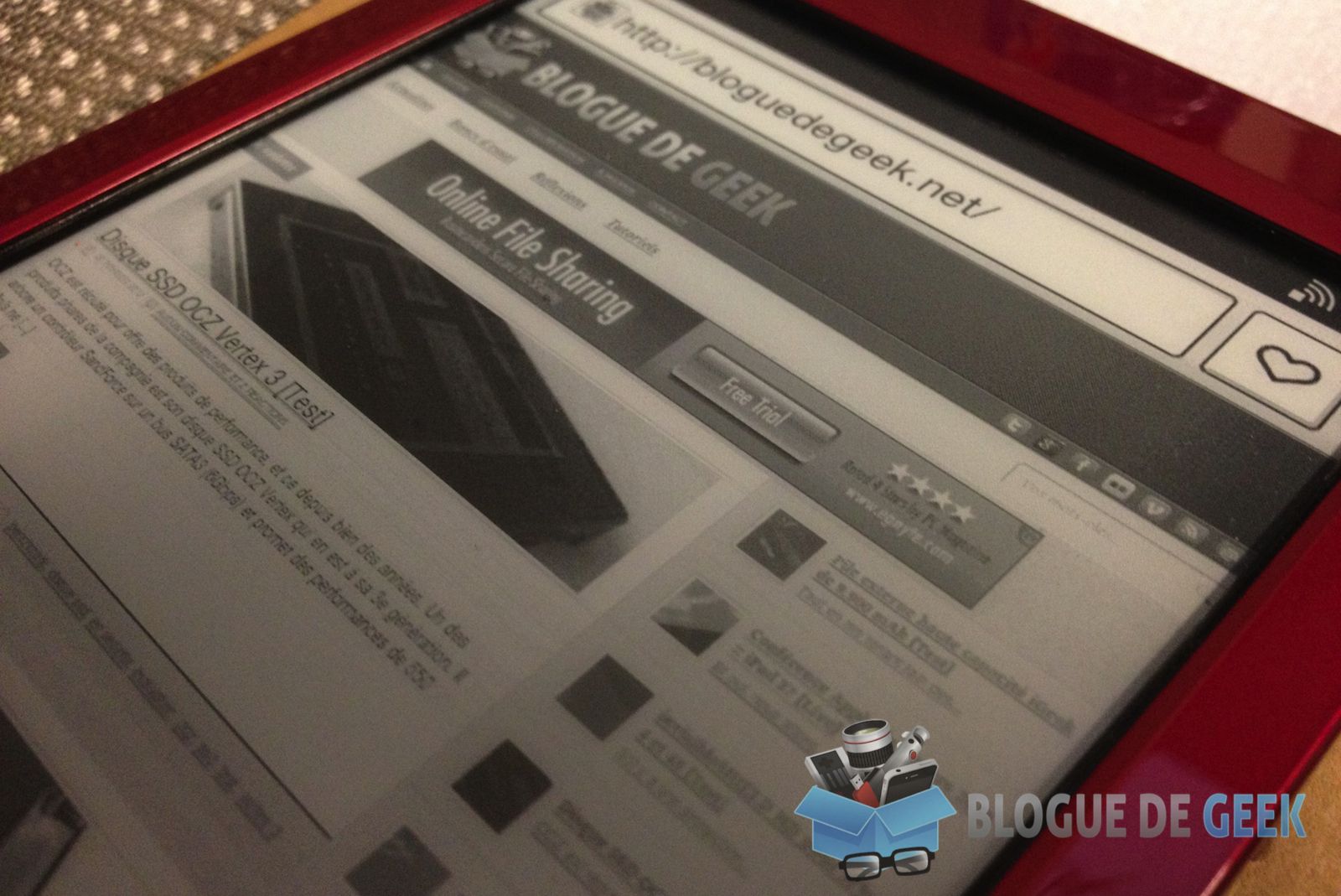 Sony Reader Touch PRS-T1 [Test]