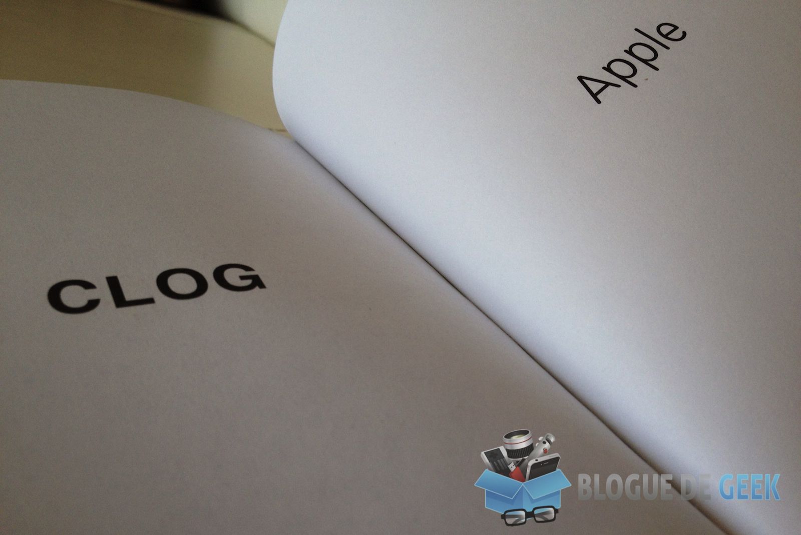 Apple par CLOG [Critique]