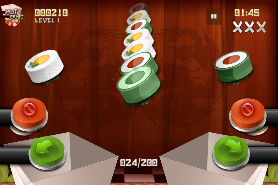 Pot Panic, des légumes ou des sushis?