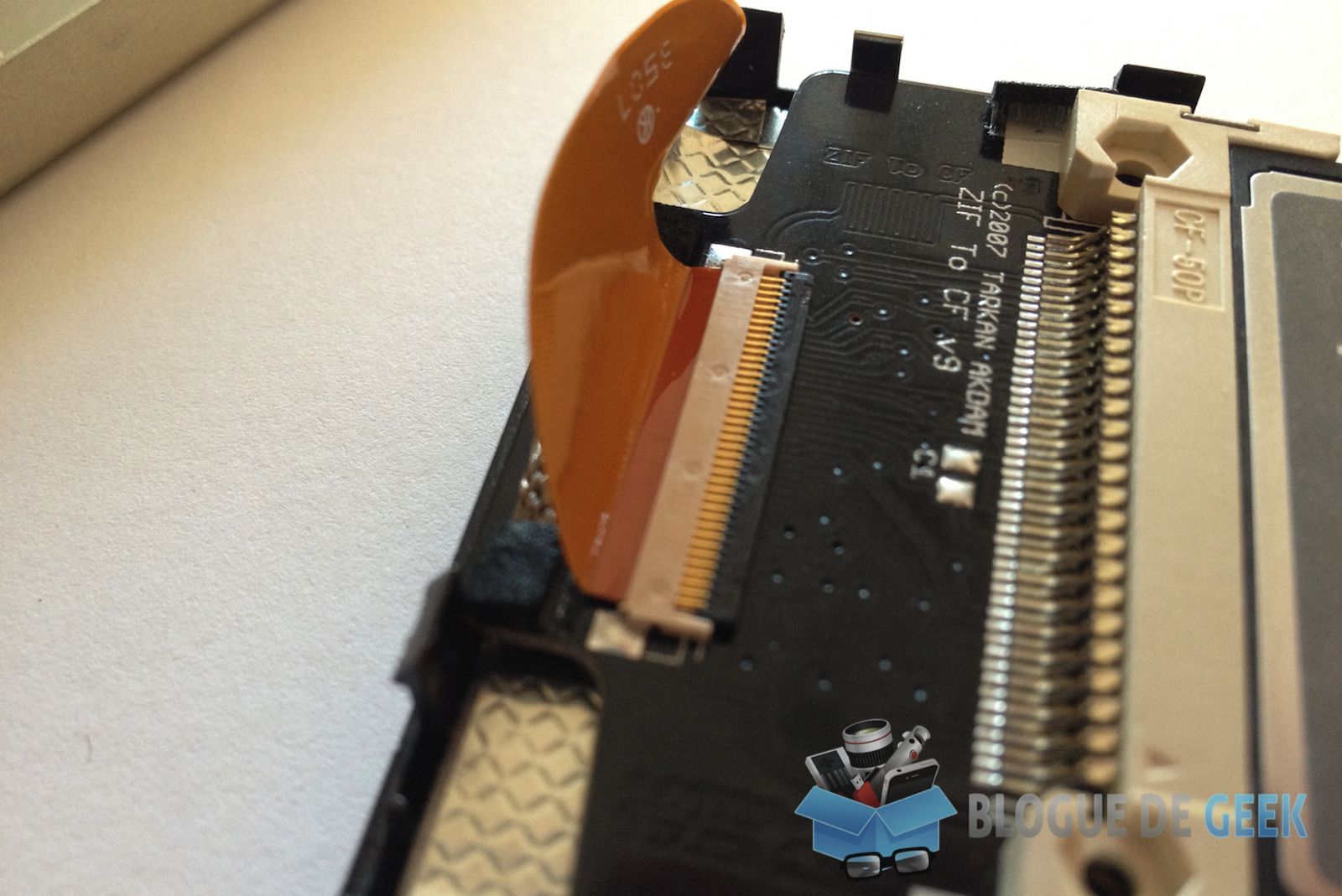 Remplacer le disque de son Zune ou iPod par une carte CompactFlash [Tutoriel]
