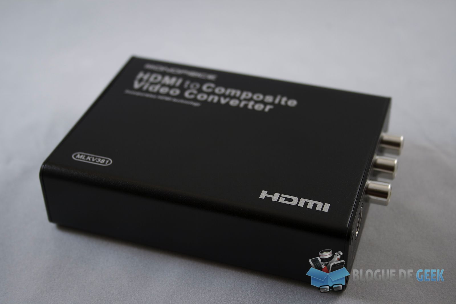 Convertisseur HDMI vers Composite de MonoPrice [Test]