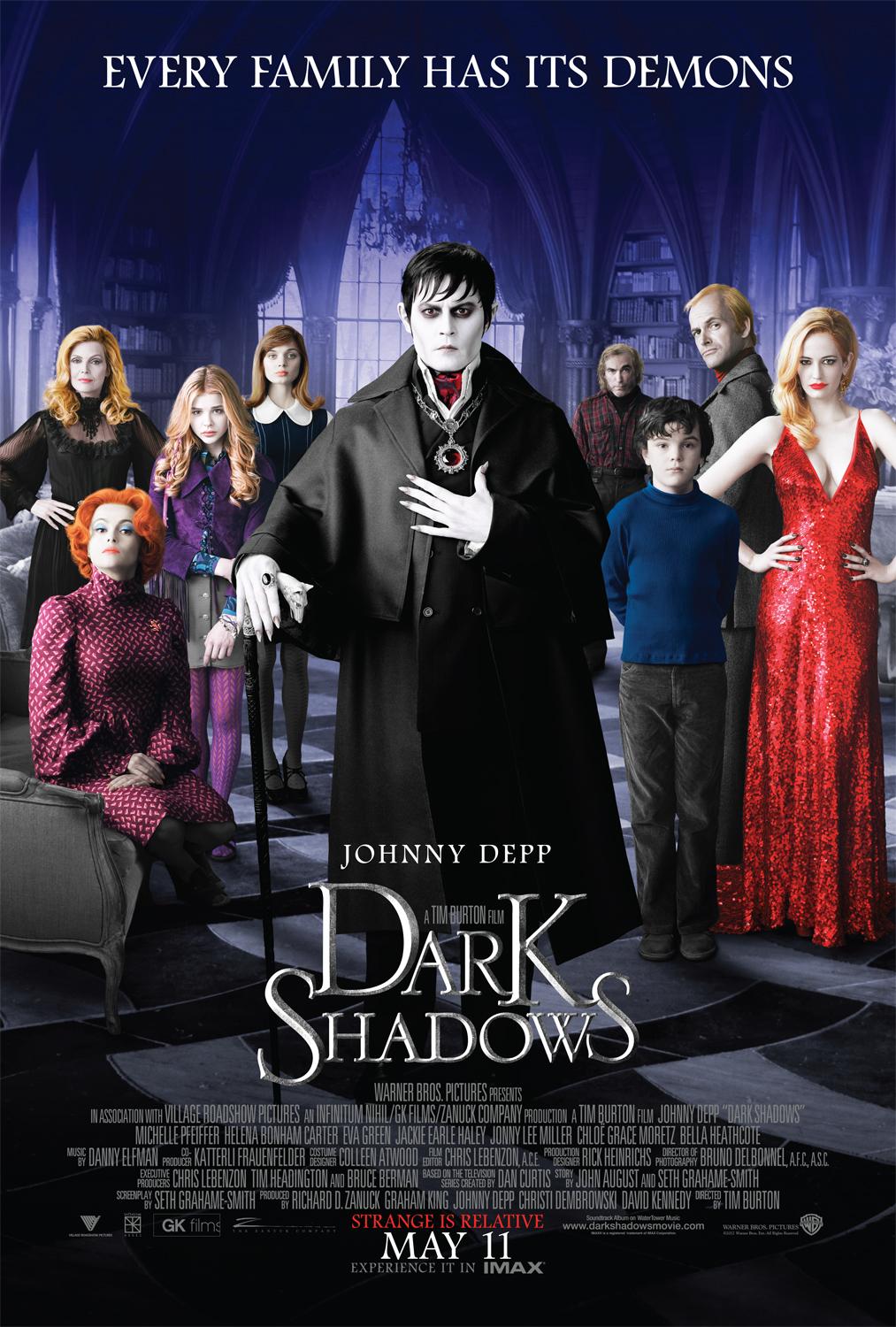 Dark Shadows : Le retour de Tim Burton et de Johnny Depp