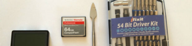 Remplacer le disque de son Zune ou iPod par une carte CompactFlash [Tutoriel]