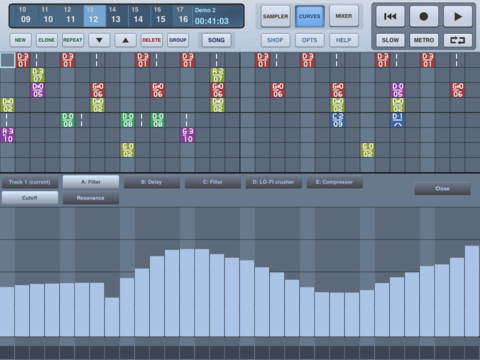 iSequence HD, du chiptune sur iPad [Test]