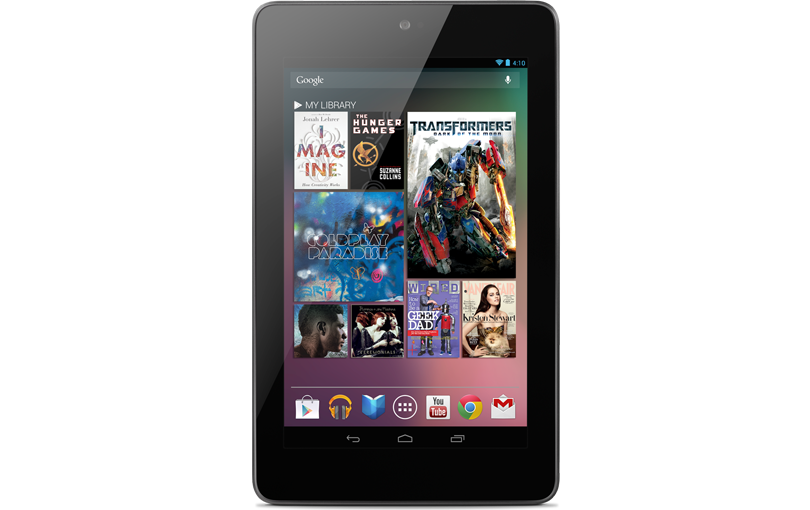 Google Nexus 7, les détails