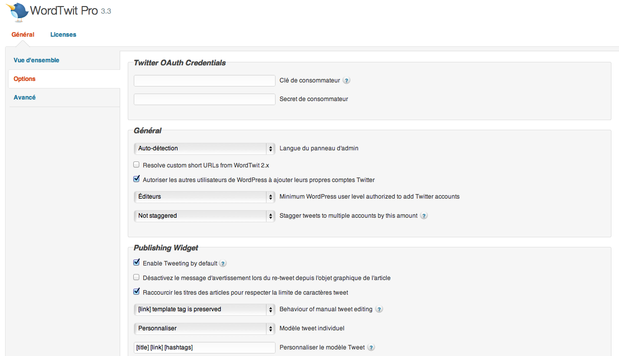 WordTwit Pro pour WordPress [Test]