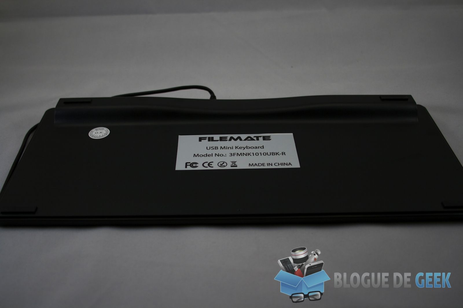 Clavier compact Wintec FileMate K1010 [Test]