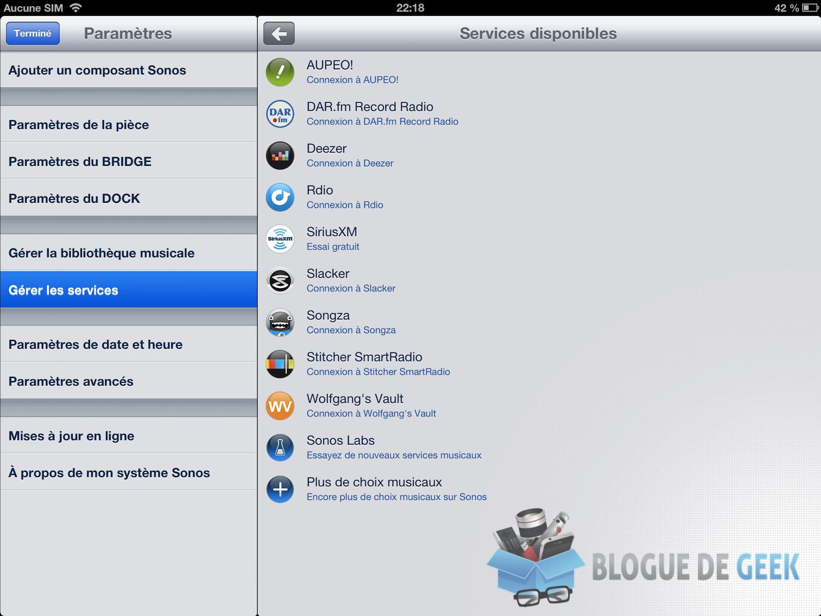 Sonos Play:3 et Sub [Test]