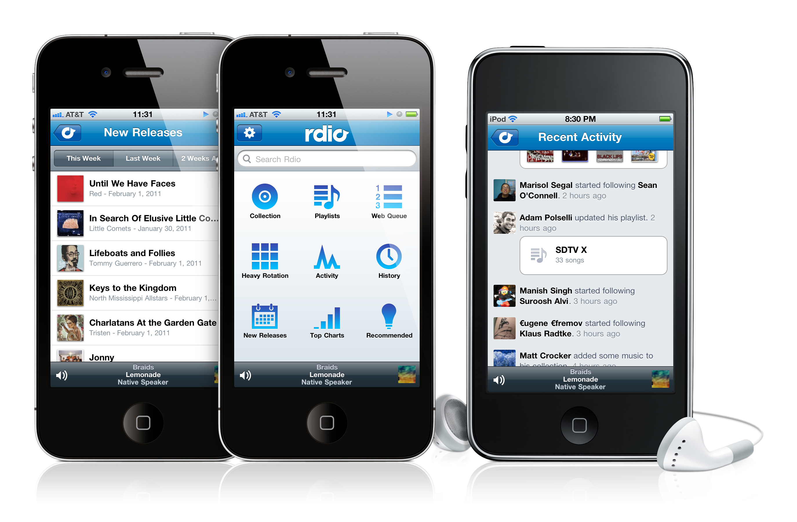 Rdio, un essai de la plateforme musicale [Test]