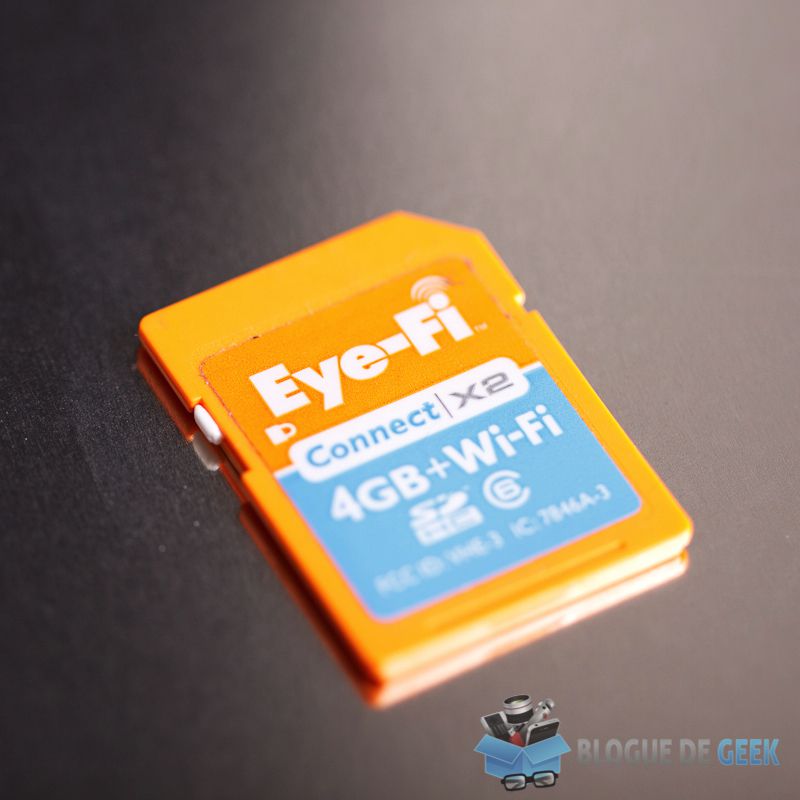 Carte SD Wi-Fi, la Eye-Fi Connect X2 [Test]