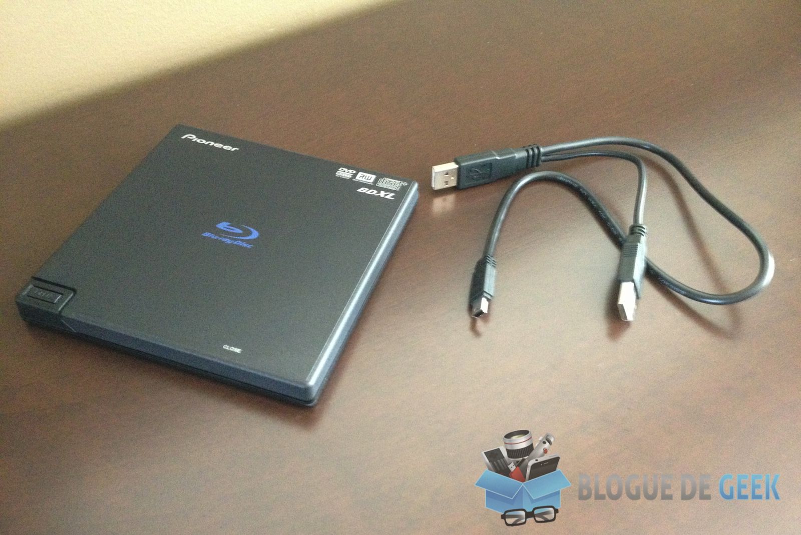 Graveur Blu-Ray Pioneer BDR-XD04 [Test]
