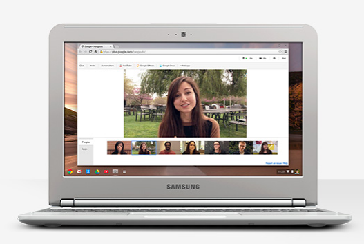 Google présente un nouveau Chromebook par Samsung