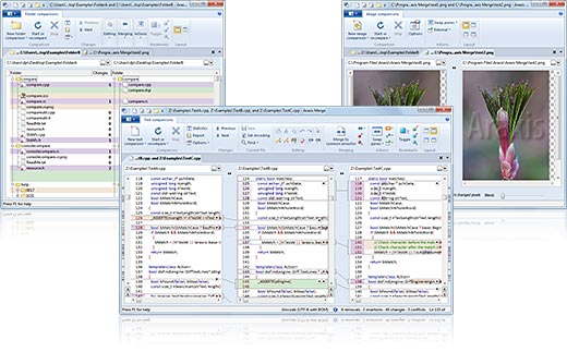 Araxis Merge, comparer, fusionner et même avec des dossiers