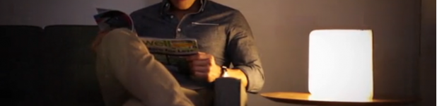 Lumio, un livre-lampe pour créer une ambiance