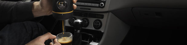 Handpresso Auto, l&rsquo;expresso dans votre voiture!