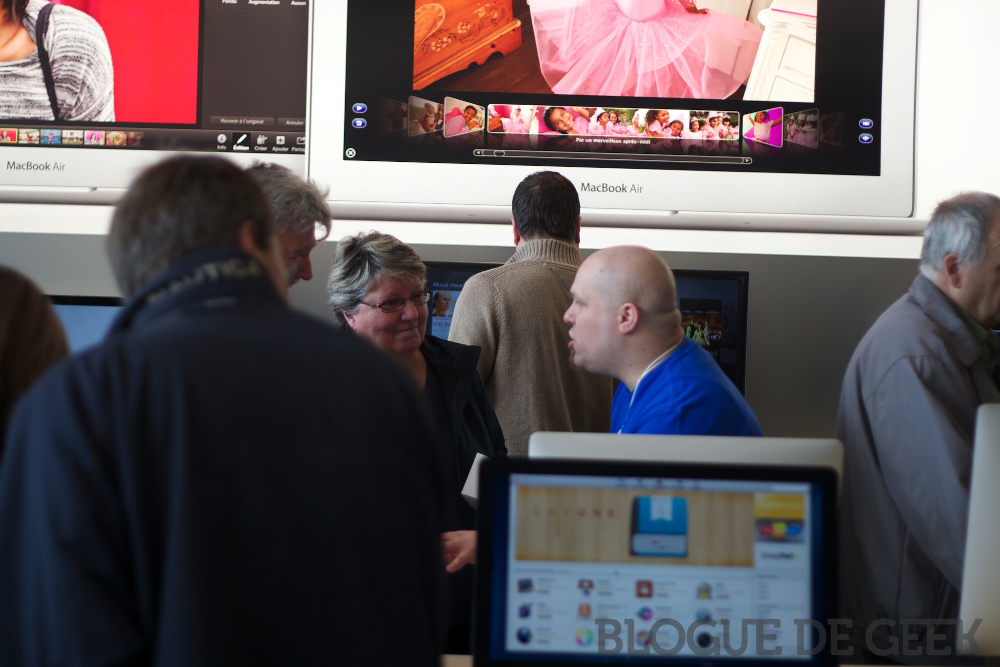 Ouverture du Apple Store du Quartier Dix-30