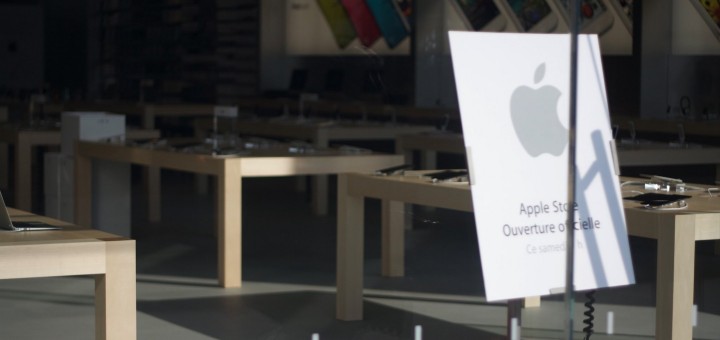 Ouverture du Apple Store du Quartier Dix-30