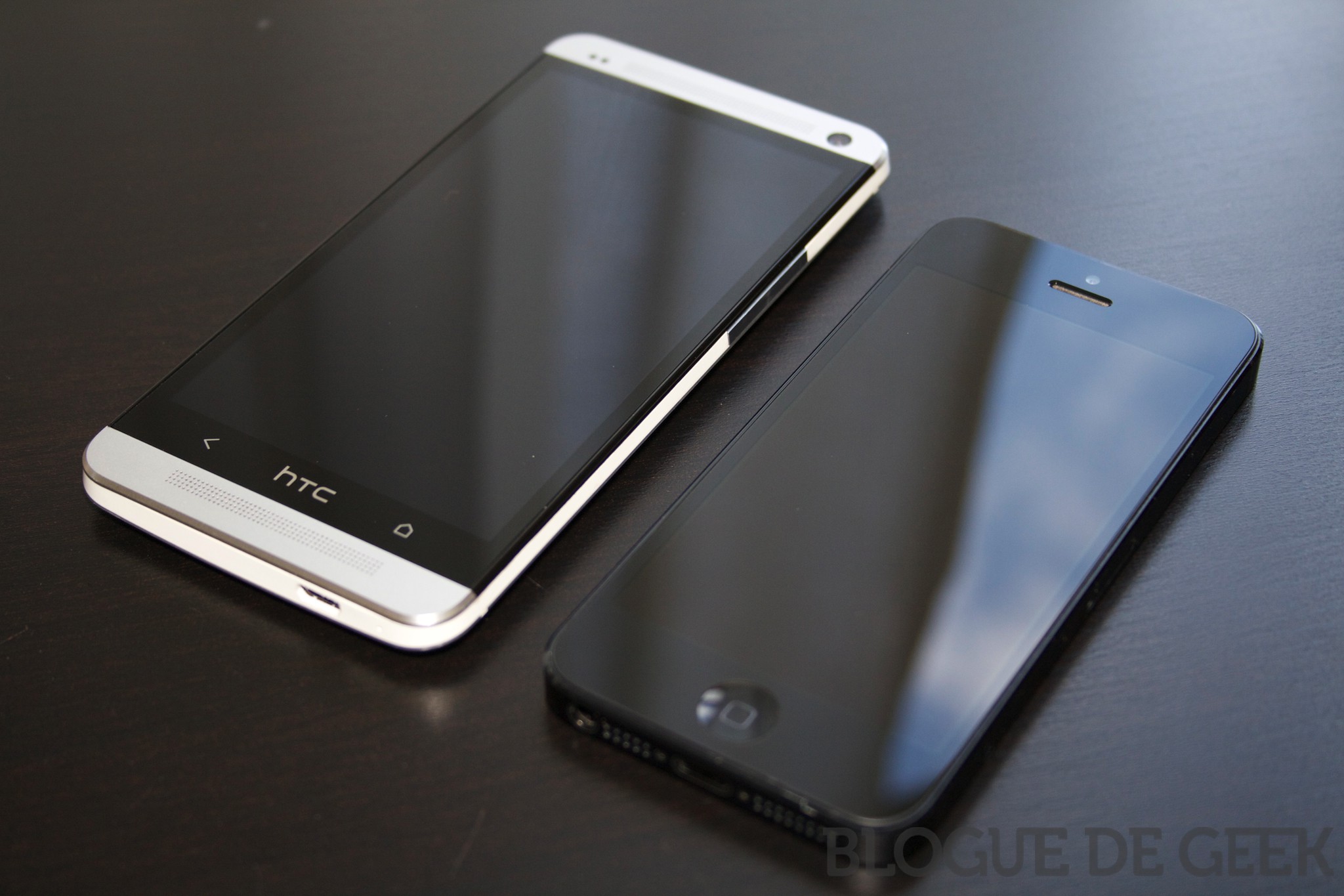 HTC One vs. iPhone 5