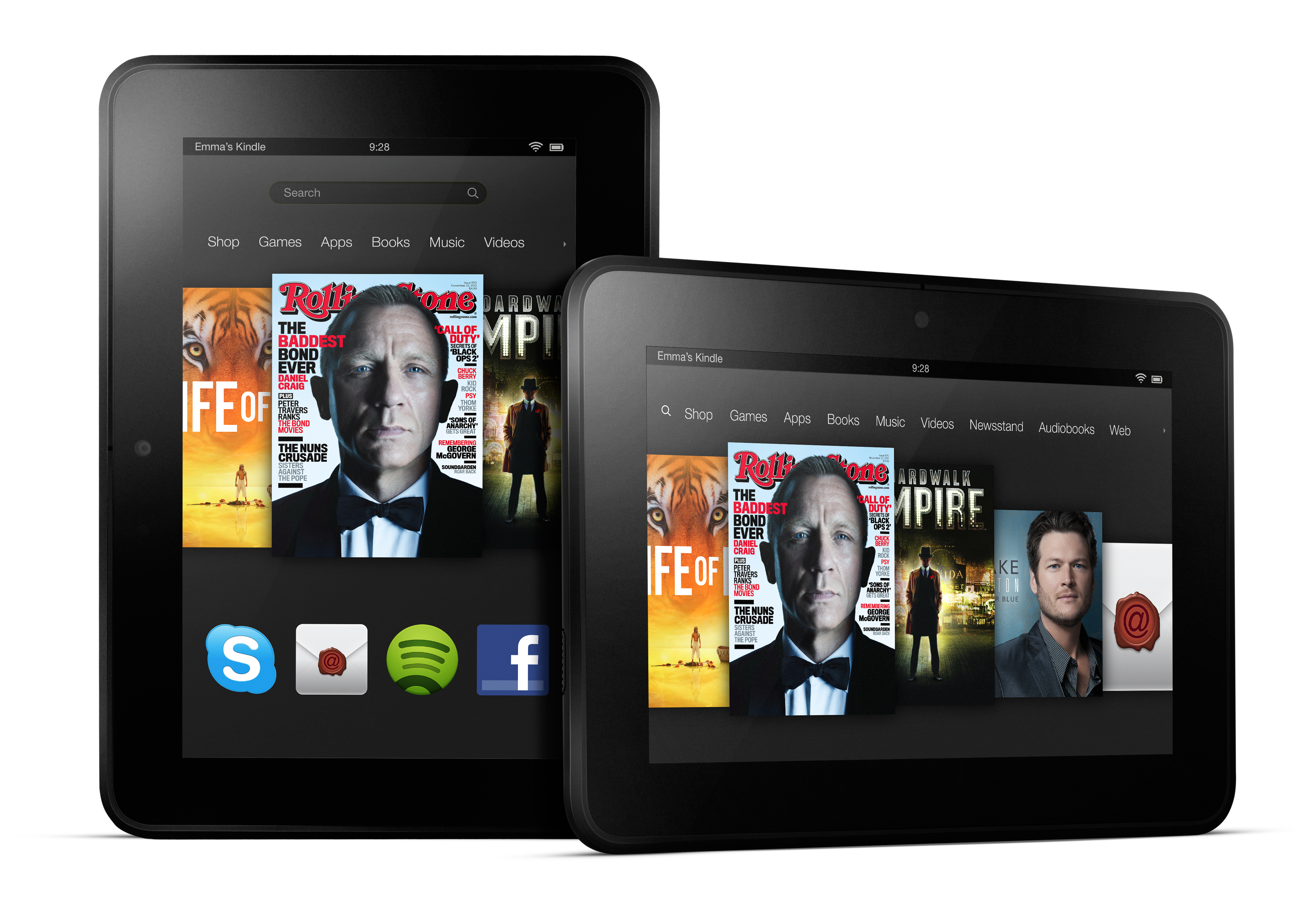 Les Kindle Fire HD et Fire HD 8.9&Prime; disponibles au Canada!